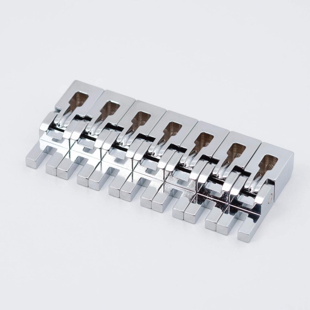 7-String Original Saddle Set (Set of 7) -Chrome-