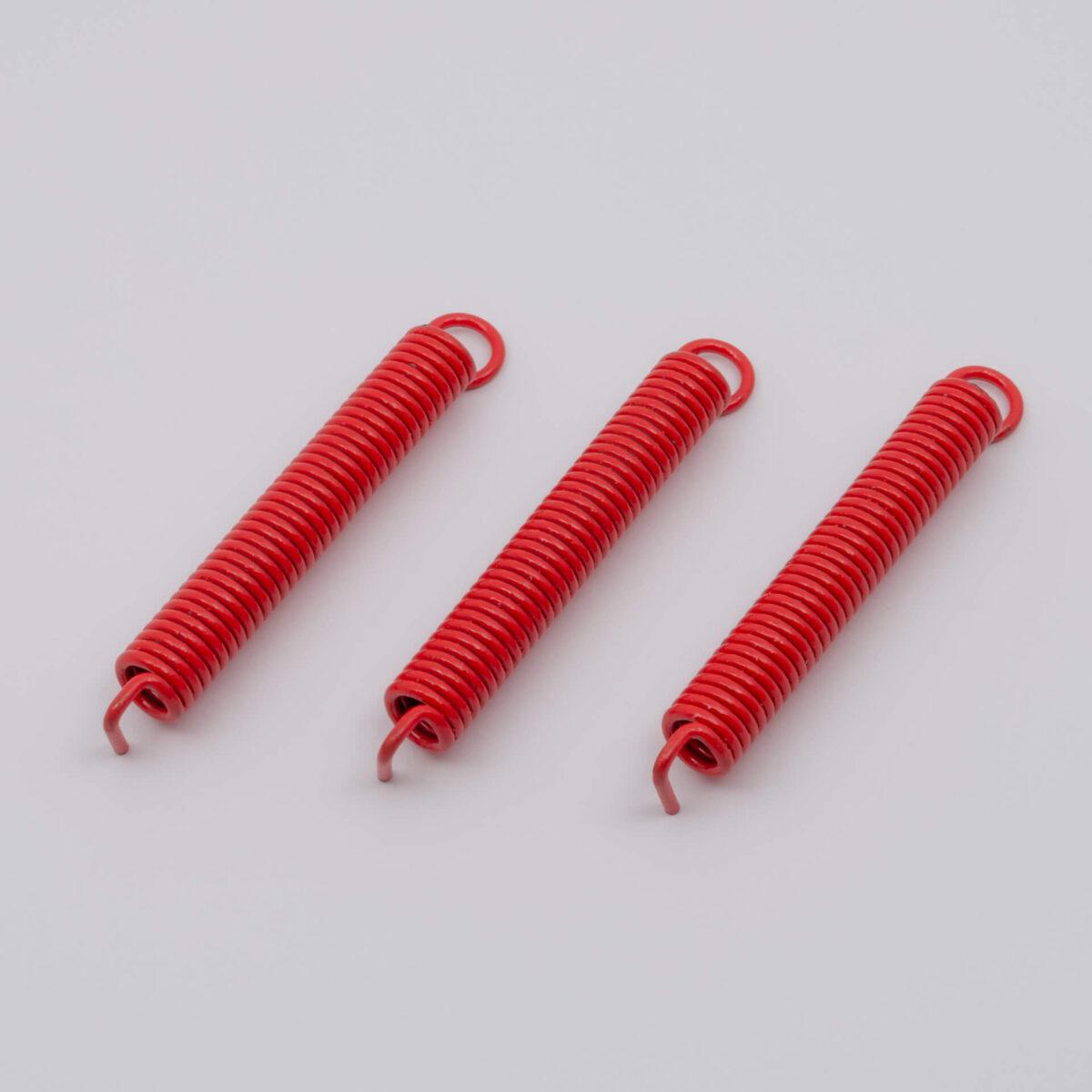 Heavy Duty Noiseless Tremolo Springs (Set of 3) -Red-