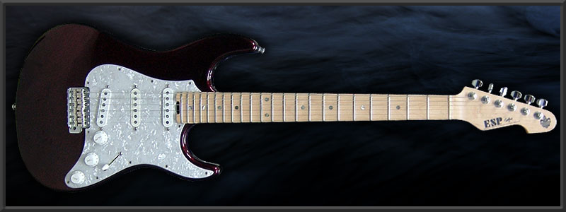 ESP SNAPPER Ohmura Custom "Brass Red"