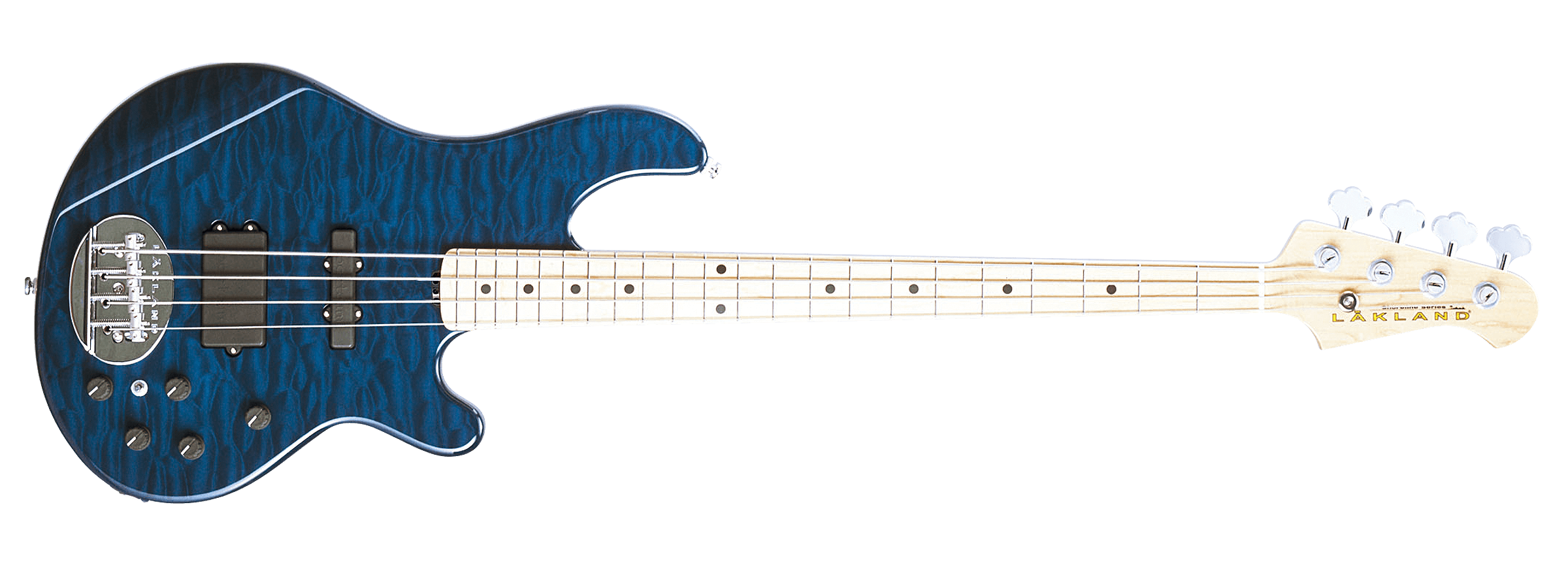 Blue Translucent / Maple FB