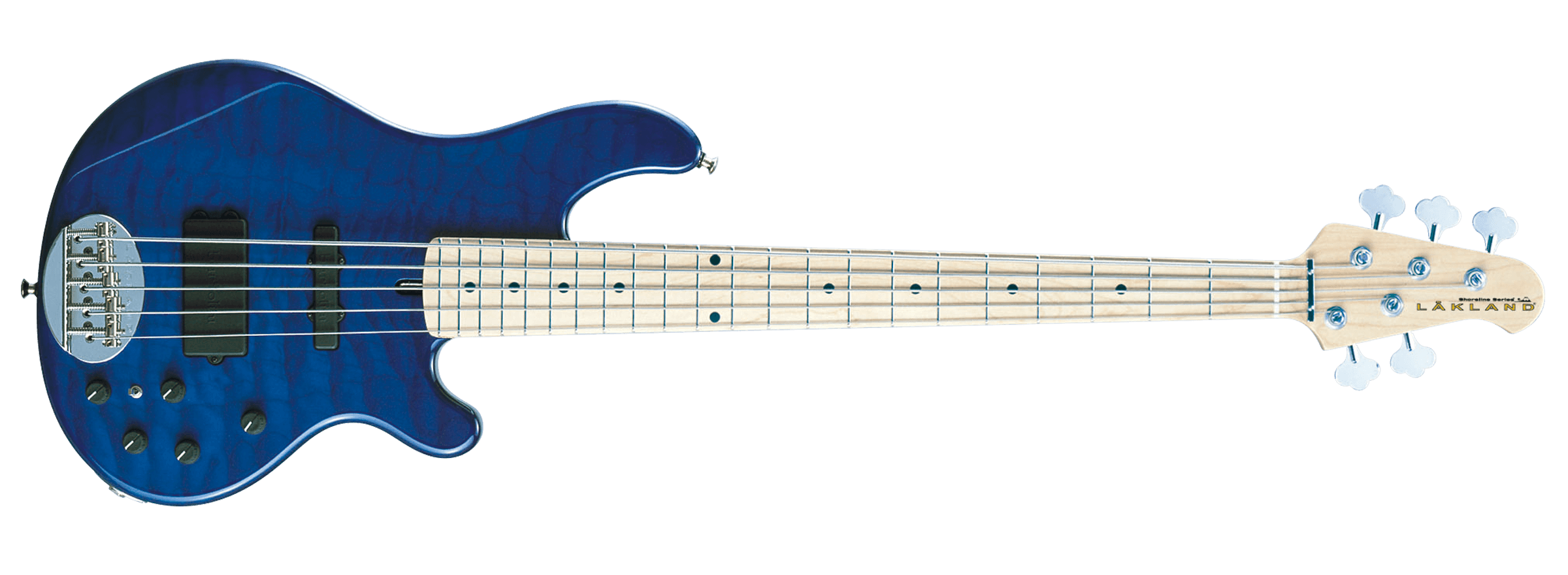 Blue Translucent / Maple FB