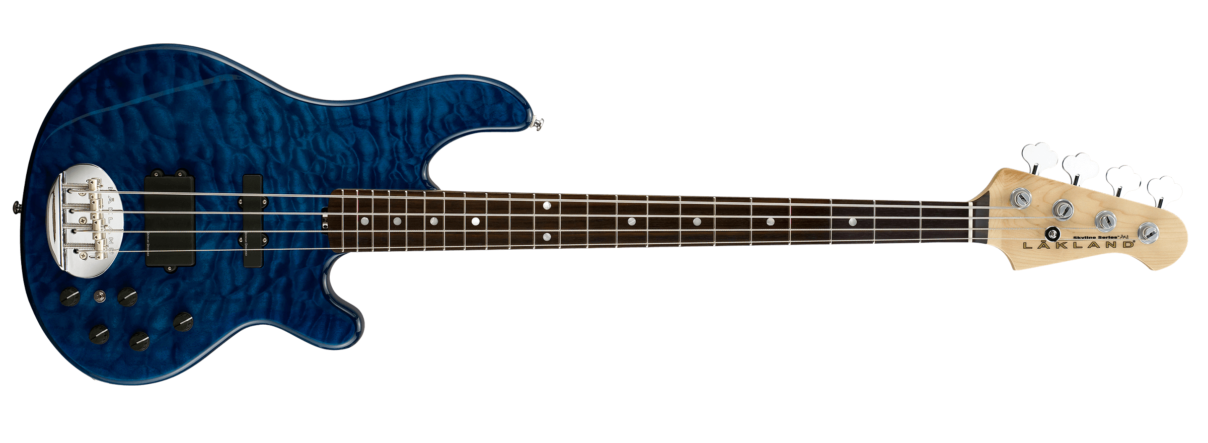 Blue Translucent / Rosewood FB