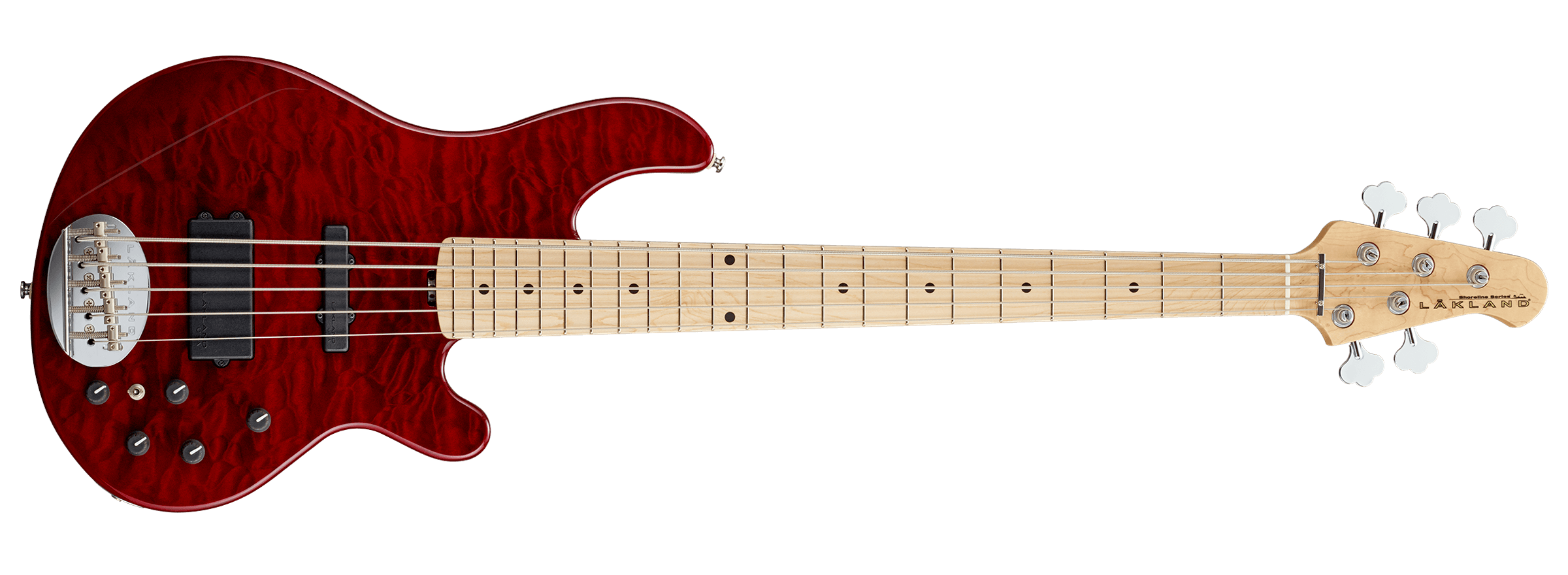 Burgundy Translucent / Maple FB