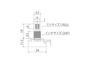 BOURNS® Pot by ESP 250kΩA