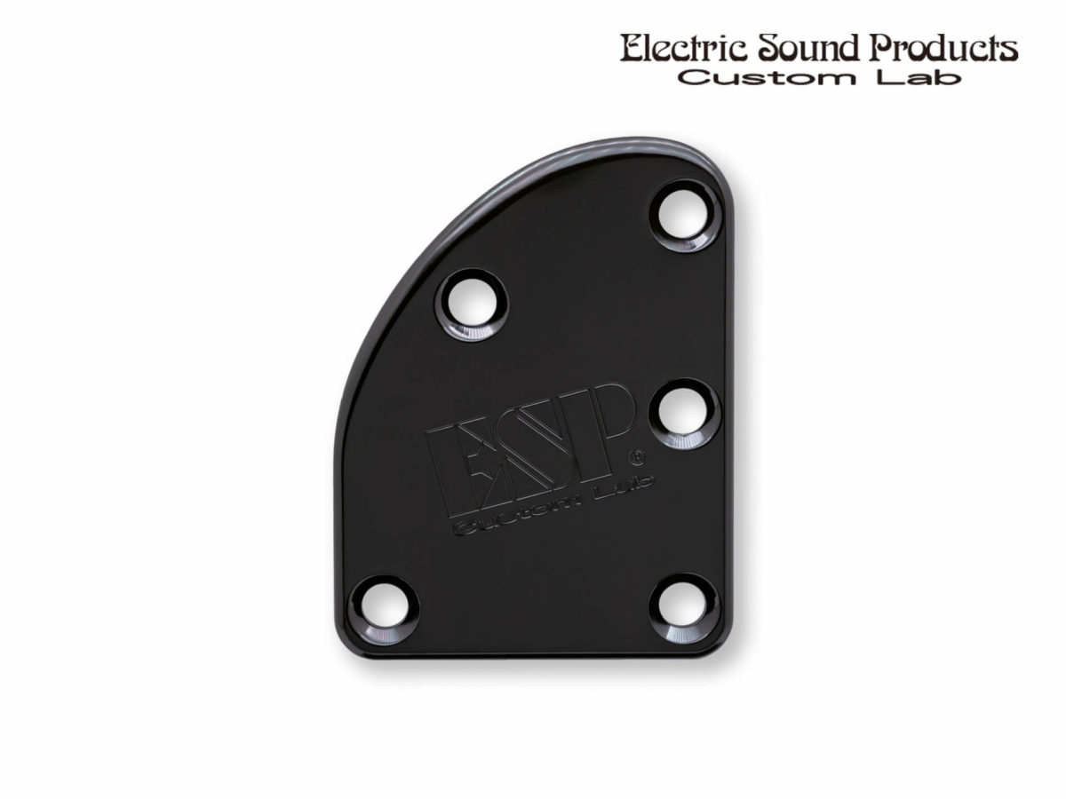 T-5 Neck Set Plate Brass Normal Black