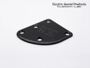 T-5 Neck Set Plate Brass Wide Black
