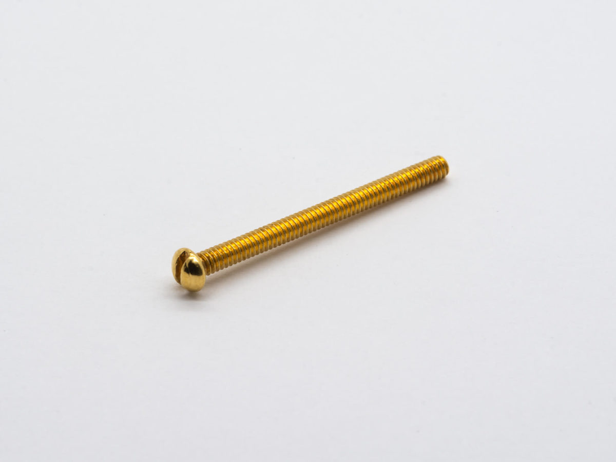 HB PU ビス INCH (マイナス) SET (2) Gold