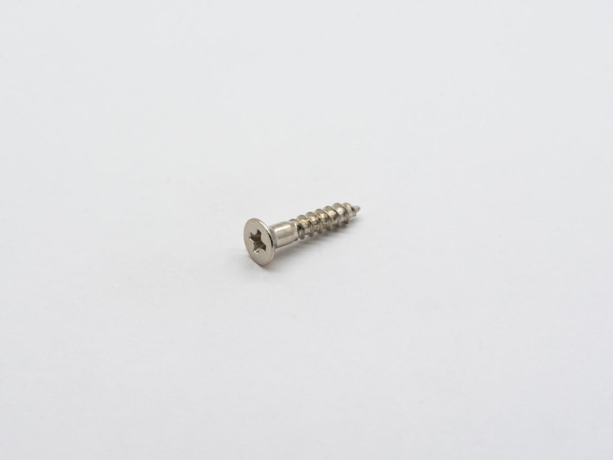 エスカッションビス (S) 2.4x13 SET (4) Nickel