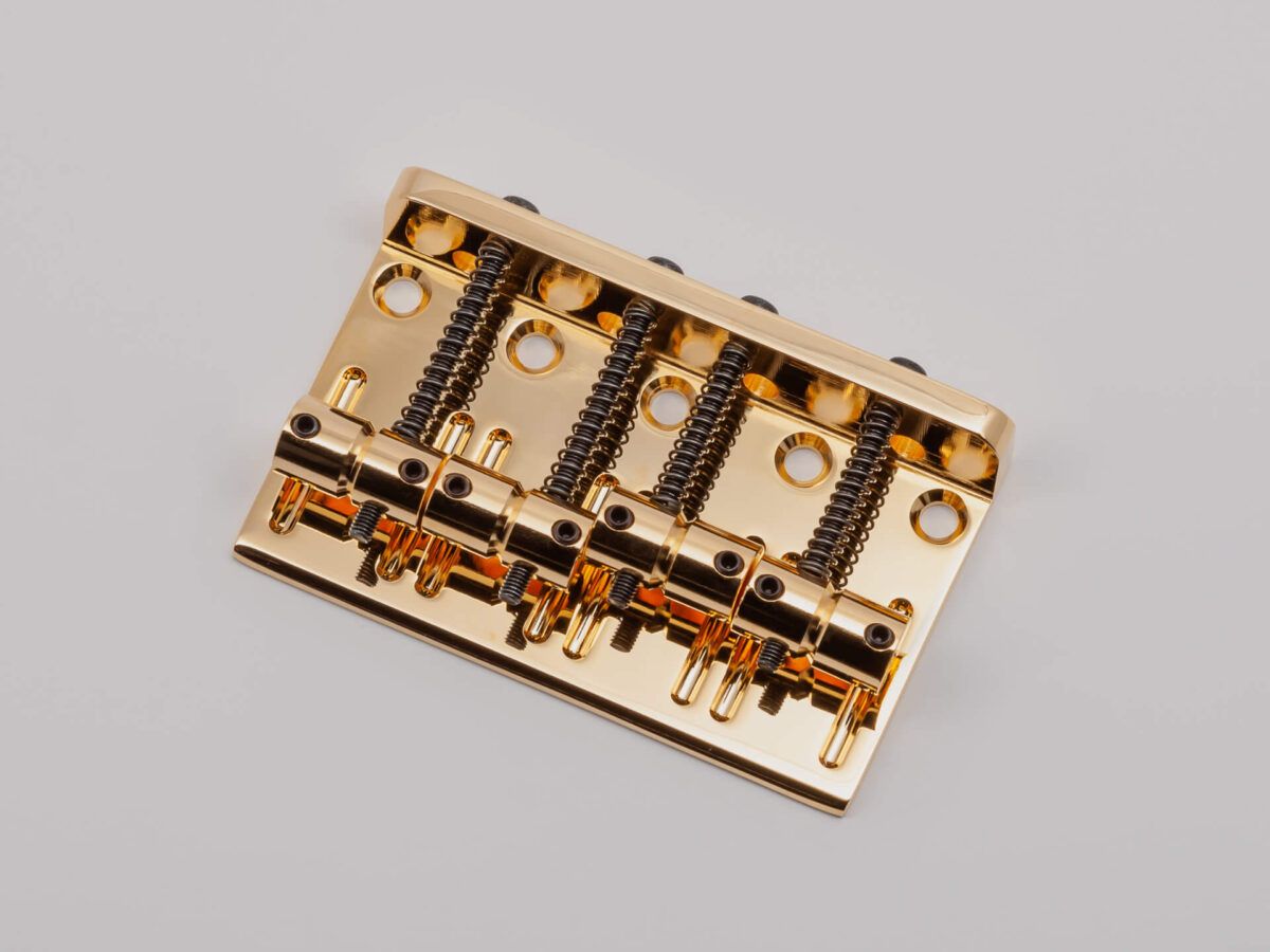 Custom Bass Bridge Gold