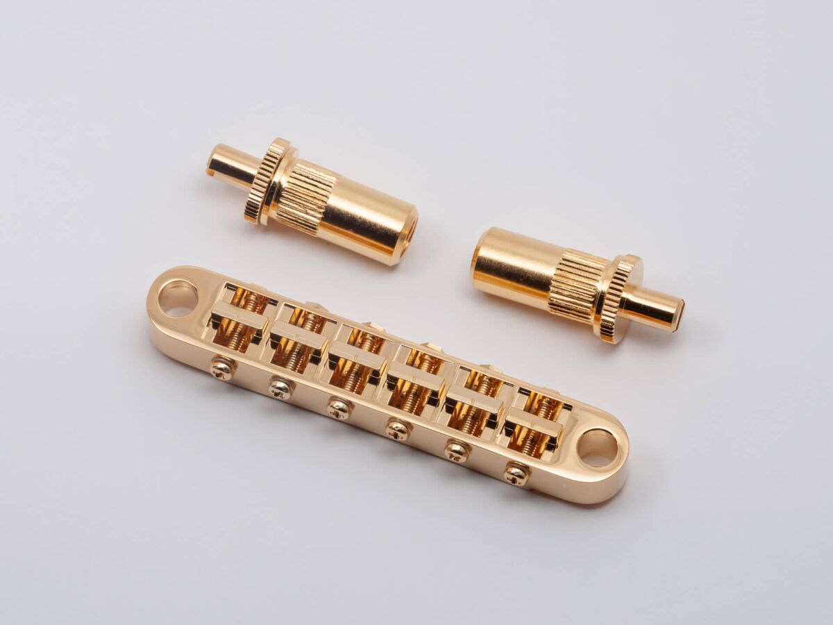 Tune Matic Bridge スタッドアンカータイプ Gold