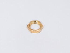 3/8″ ポット&ジャック ナット Gold