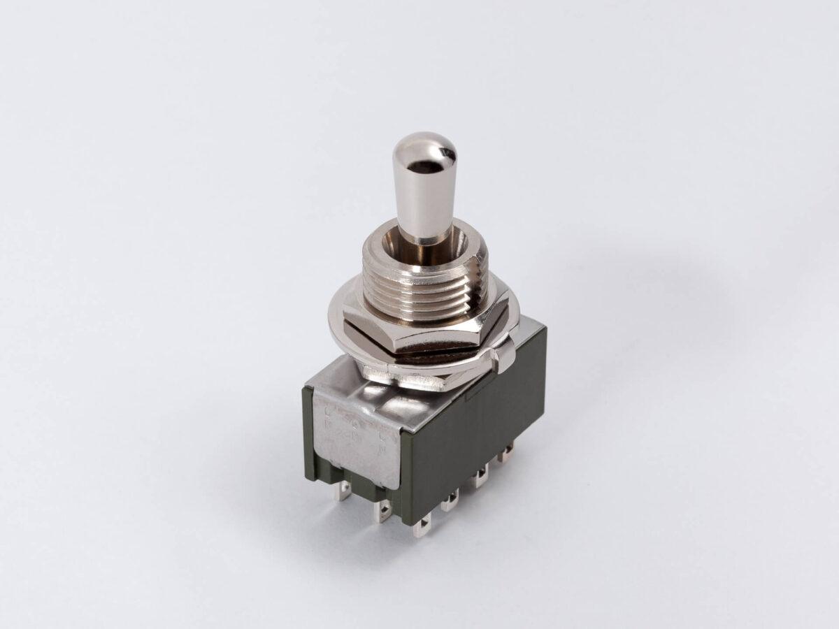 ミニトグルスイッチ 3-ON 12pin  Nickel