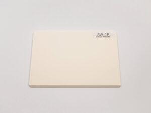 ピックガード用角板 AW-1P (アンティークホワイト 1ply)