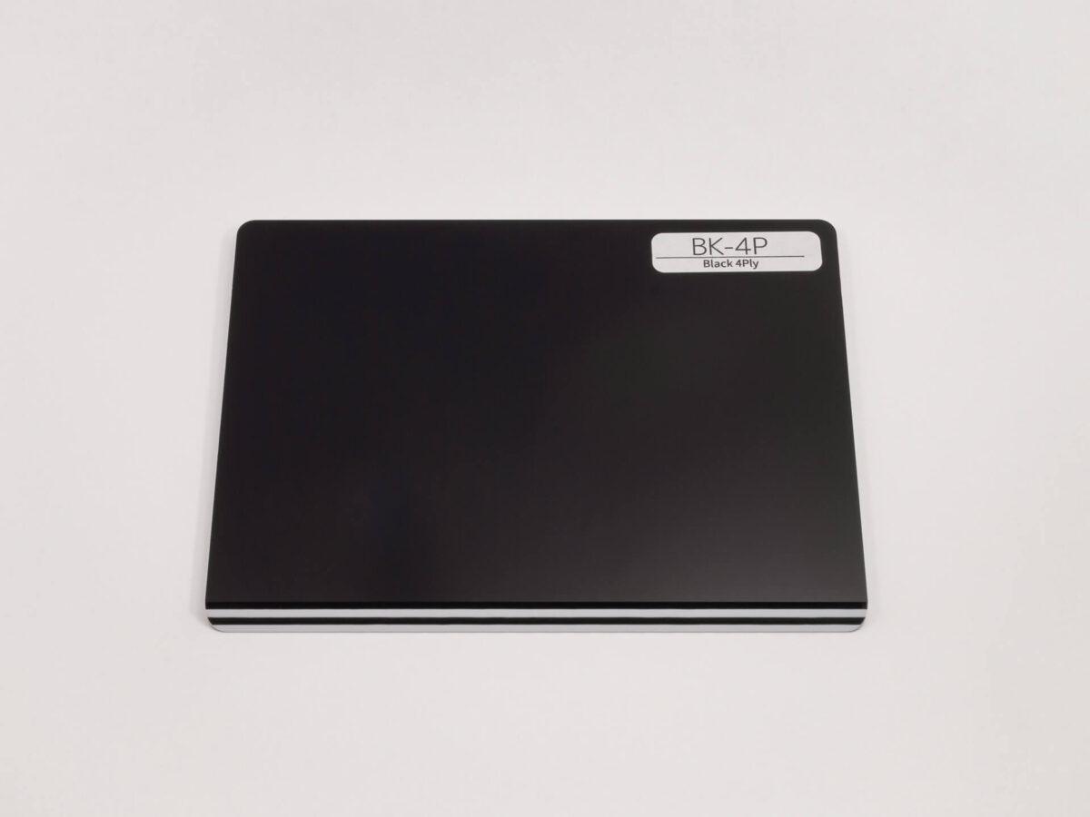 ピックガード用角板 BK-4P (Black 4ply)