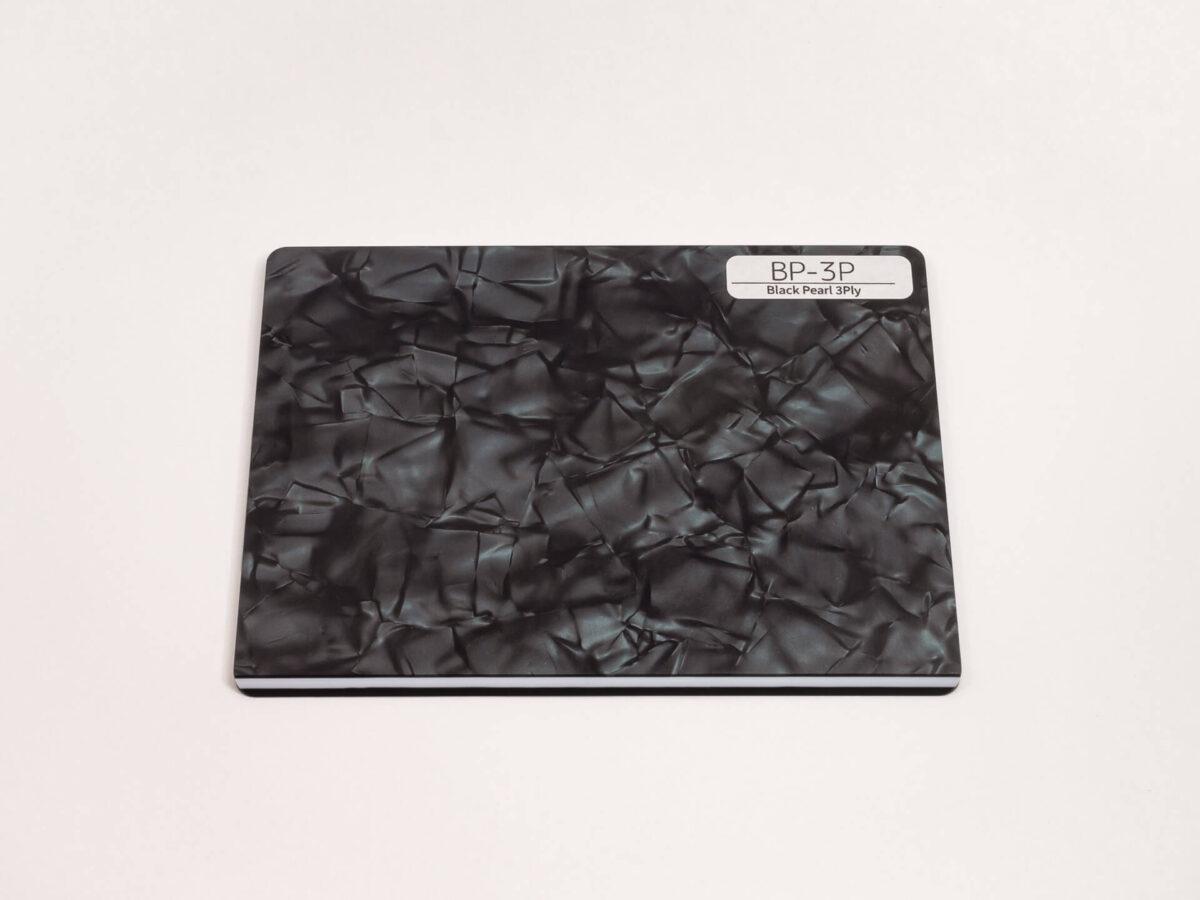 ピックガード用角板 BP-3P (Black Pearl 3ply)