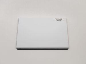 白を表にした場合 ※サンプル画像は75mm x 100mmのサイズです。