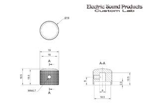 Metal Knob Modern