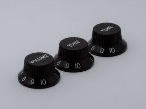 ST KNOB SET (1V2T) Black