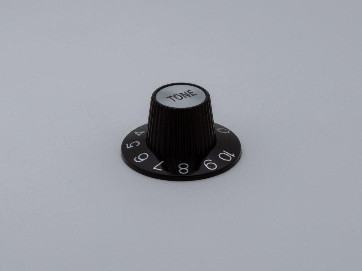 SA リリーフノブ Tone  Black/Silver