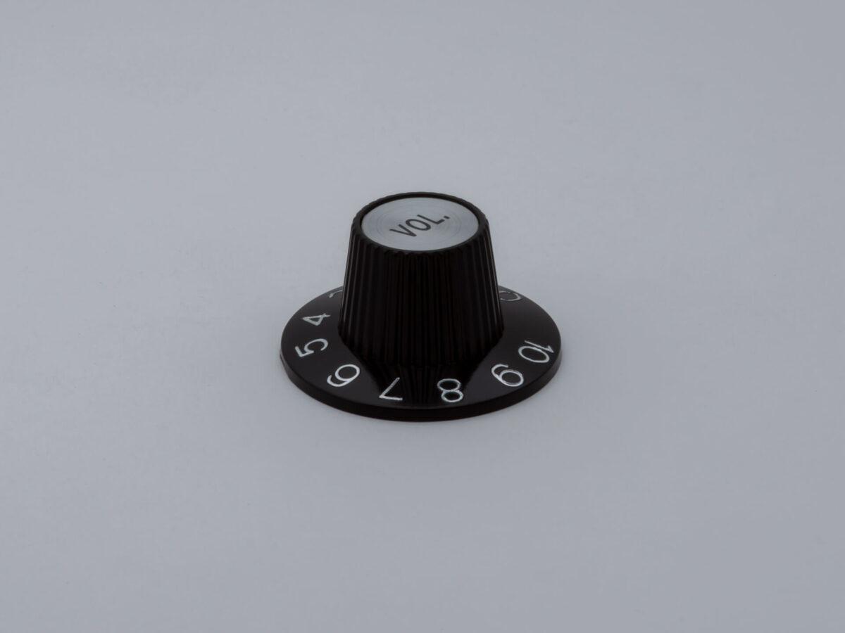 SA リリーフノブ Vol  Black/Silver