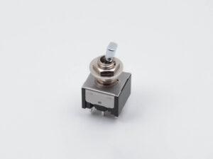 ショートフラットレバーSW ON-ON 6PIN  Chrome