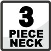 3ピースネック材