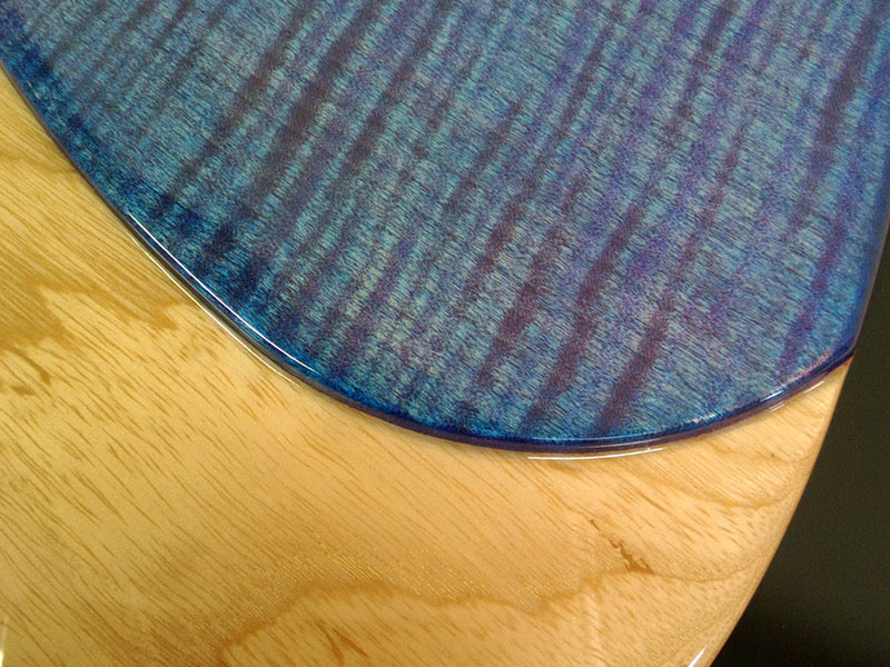 Flamed Maple Top