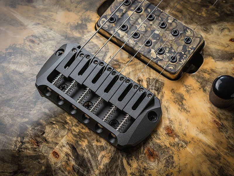 Bare Knuckle Pickups & ESP Custom Lab Ultimate Series Bridge